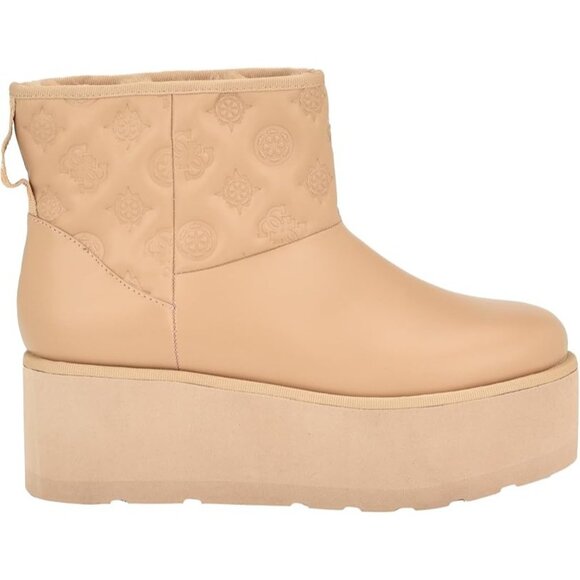 Guess Women's Jilla Platform Cold Weather Slip on Ankle Booties - Picture 5 of 6